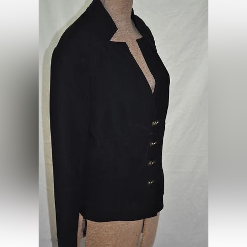 Wool Vintage CARLISLE DIPLOMAT  BLAZER JACKET Retail $535 size 2. - Picture 5 of 10